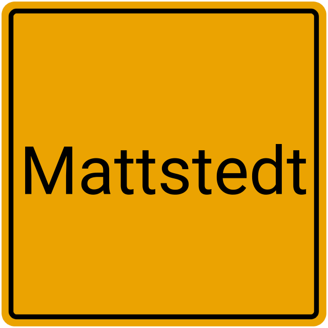 Meldebestätigung Mattstedt