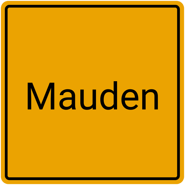 Meldebestätigung Mauden