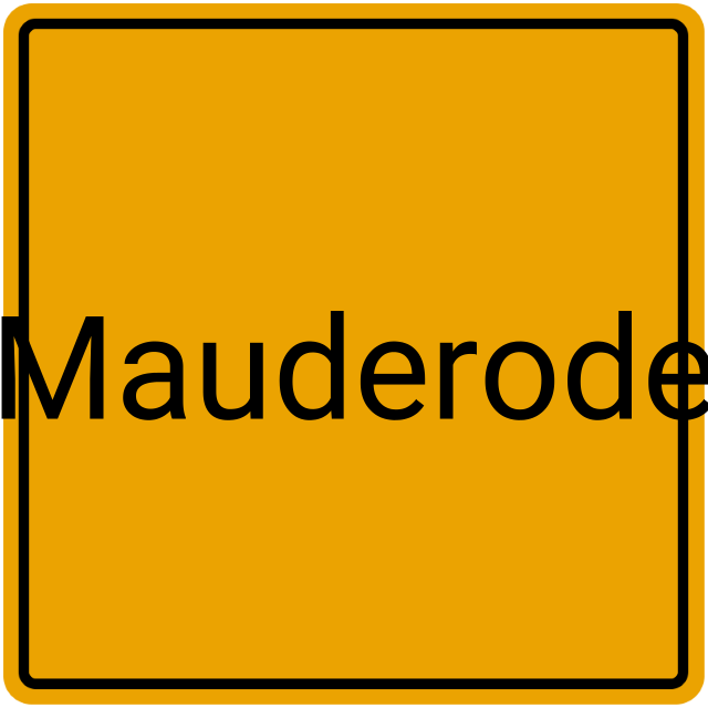 Meldebestätigung Mauderode