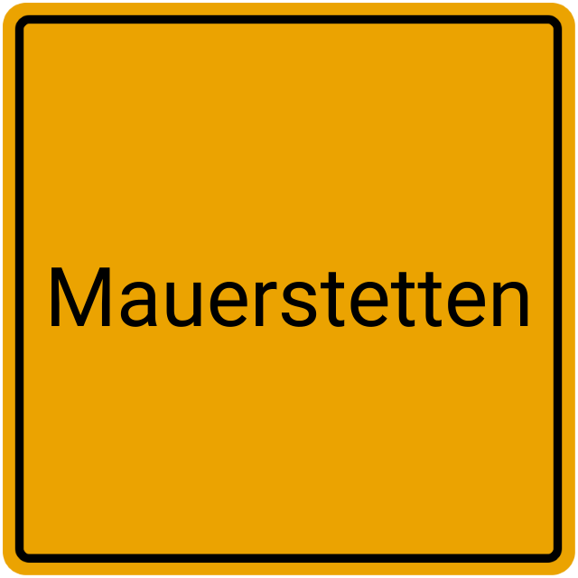 Meldebestätigung Mauerstetten