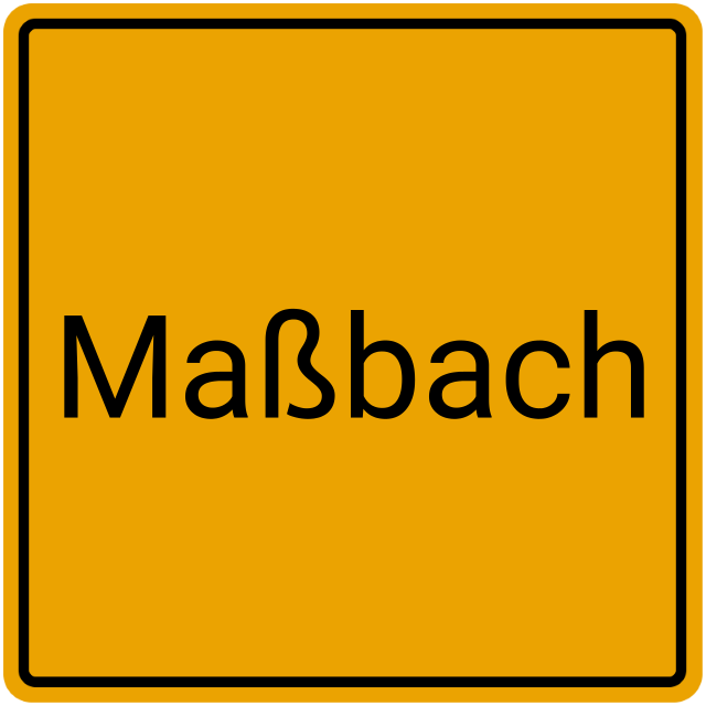 Meldebestätigung Maßbach