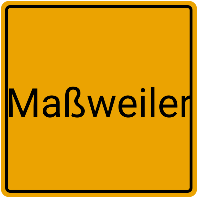 Meldebestätigung Maßweiler