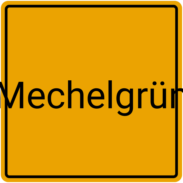 Meldebestätigung Mechelgrün