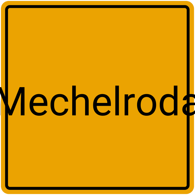 Meldebestätigung Mechelroda