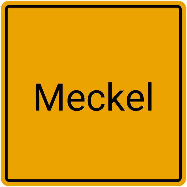 Meldebestätigung Meckel