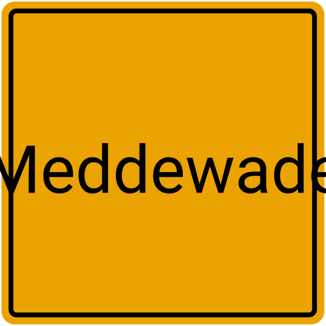 Meldebestätigung Meddewade