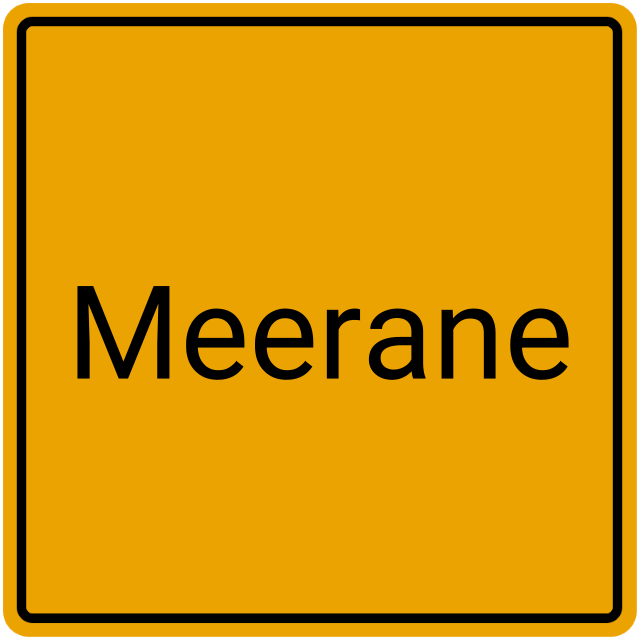 Meldebestätigung Meerane