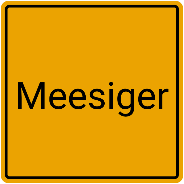 Meldebestätigung Meesiger