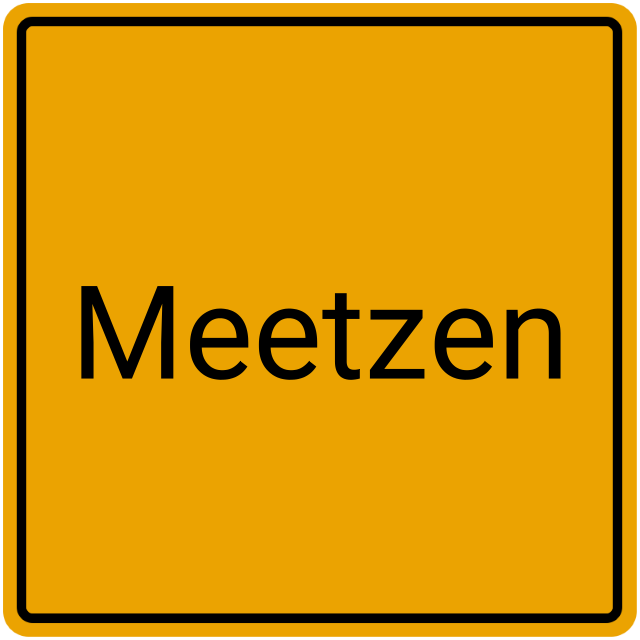 Meldebestätigung Meetzen