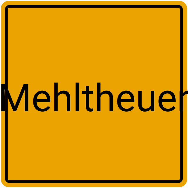 Meldebestätigung Mehltheuer