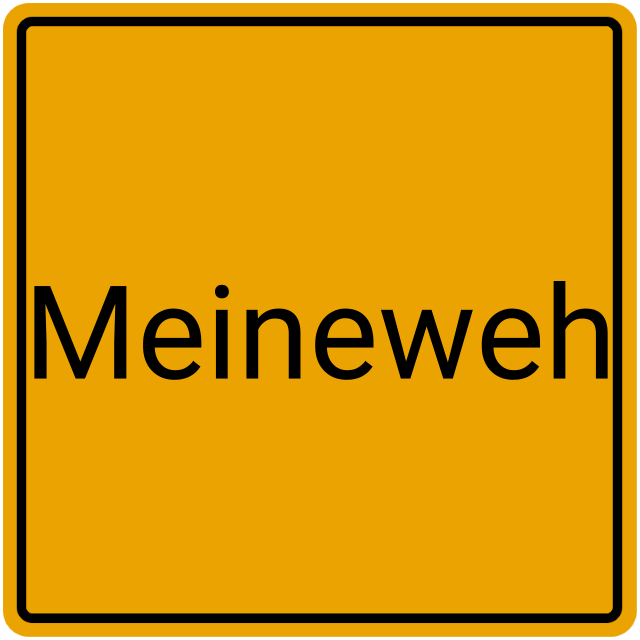 Meldebestätigung Meineweh