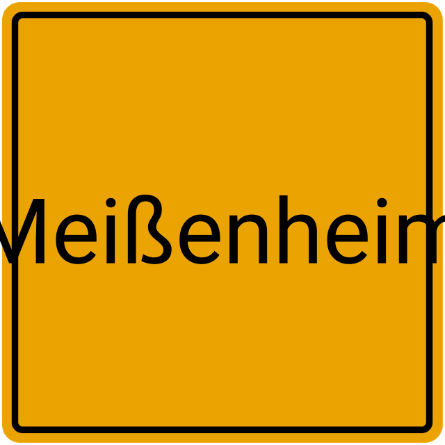 Meldebestätigung Meißenheim