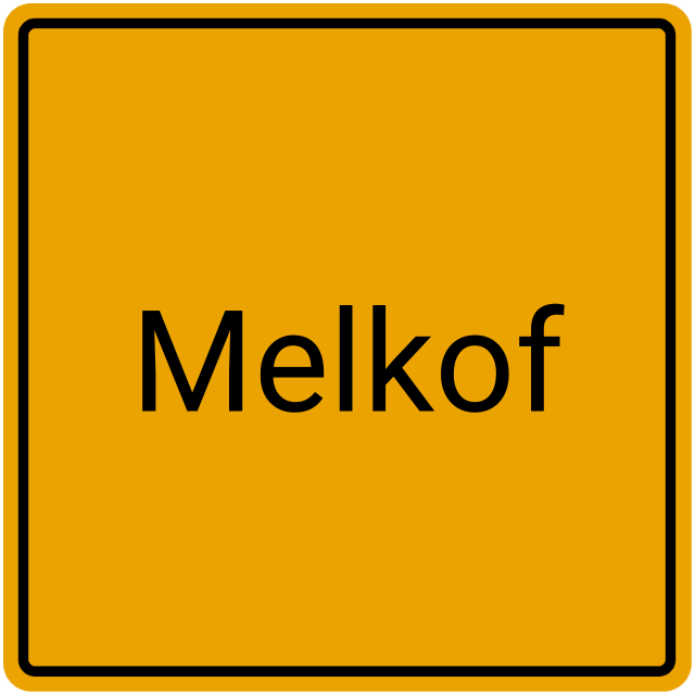 Meldebestätigung Melkof