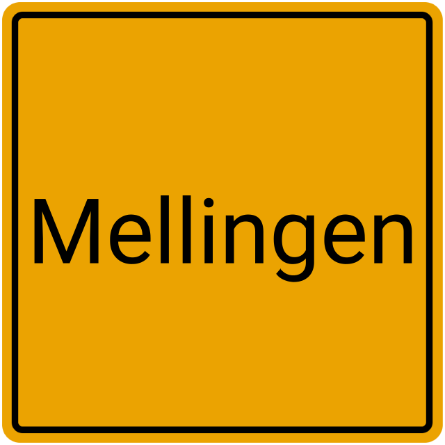 Meldebestätigung Mellingen