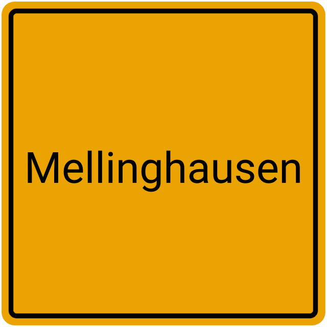 Meldebestätigung Mellinghausen