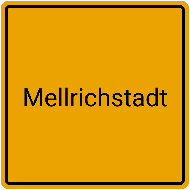 Meldebestätigung Mellrichstadt