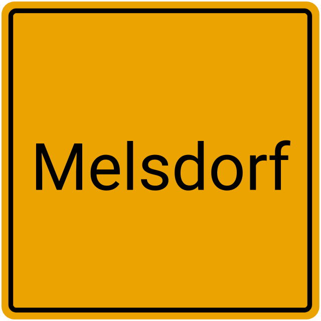 Meldebestätigung Melsdorf