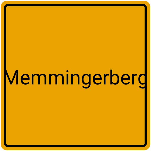 Meldebestätigung Memmingerberg