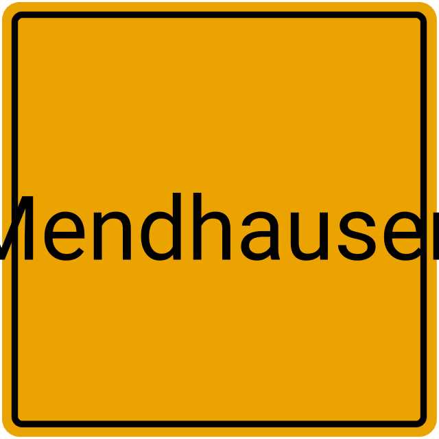 Meldebestätigung Mendhausen