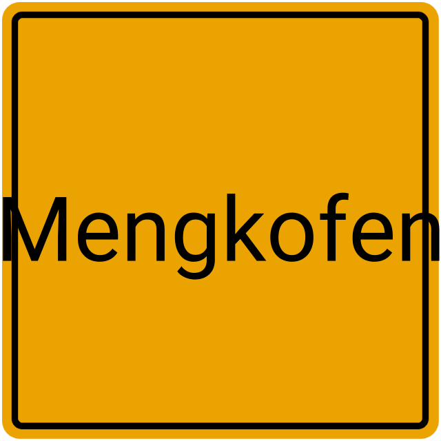 Meldebestätigung Mengkofen