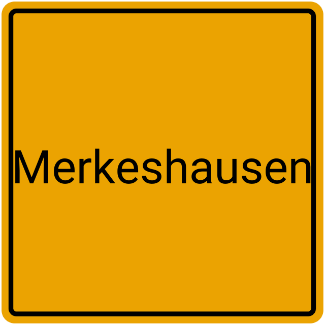Meldebestätigung Merkeshausen