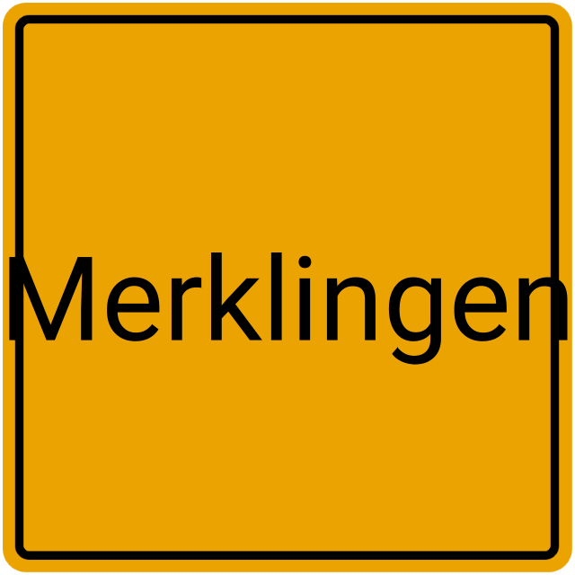 Meldebestätigung Merklingen