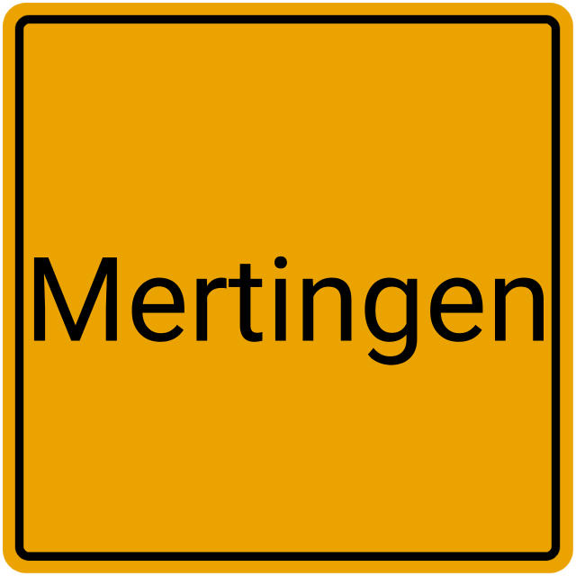 Meldebestätigung Mertingen