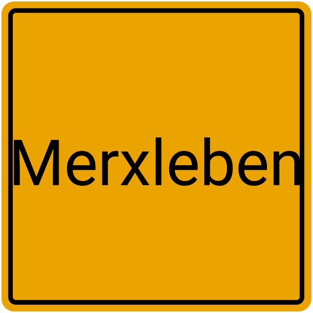 Meldebestätigung Merxleben