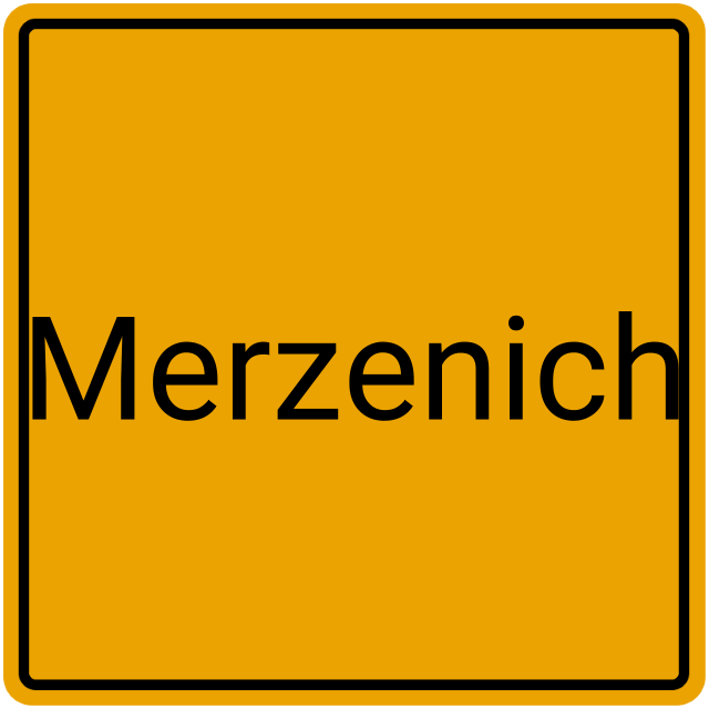 Meldebestätigung Merzenich