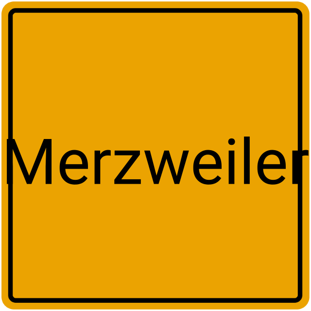 Meldebestätigung Merzweiler