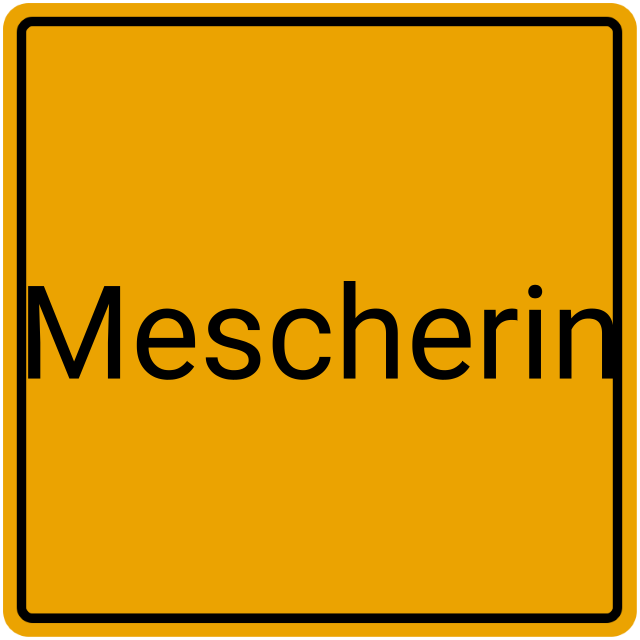 Meldebestätigung Mescherin