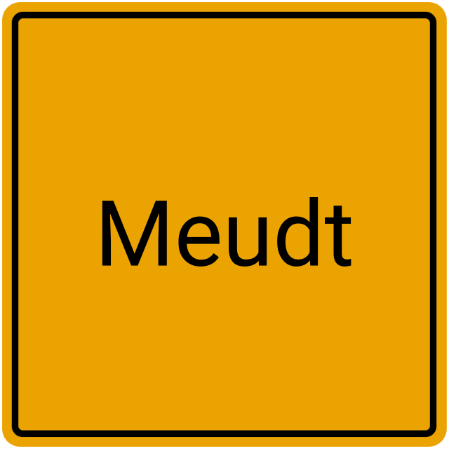 Meldebestätigung Meudt