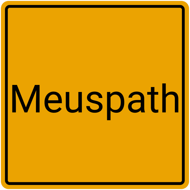 Meldebestätigung Meuspath