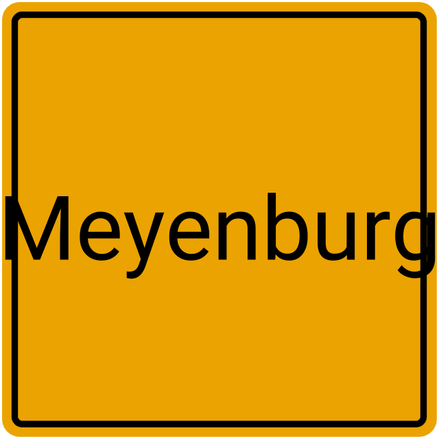 Meldebestätigung Meyenburg