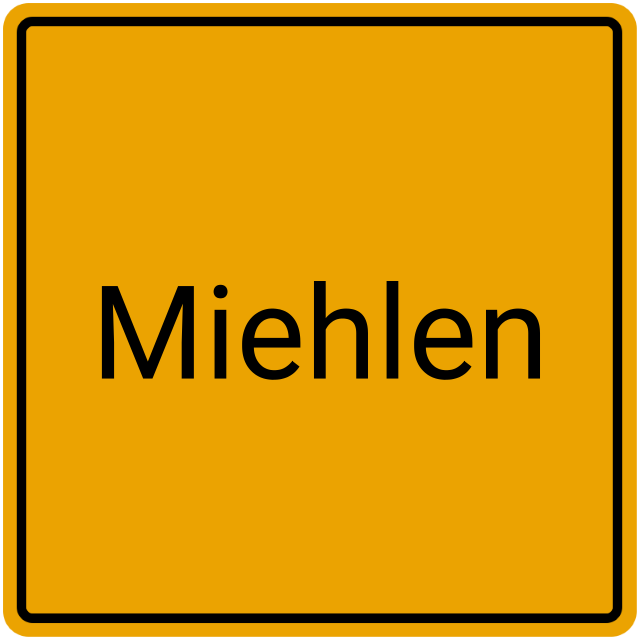 Meldebestätigung Miehlen