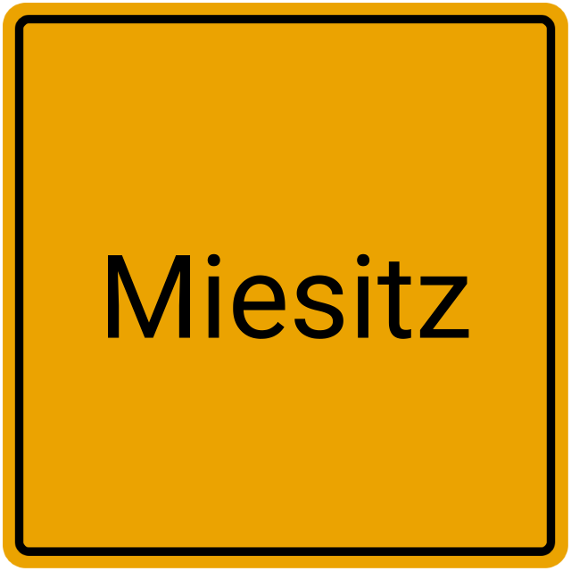 Meldebestätigung Miesitz