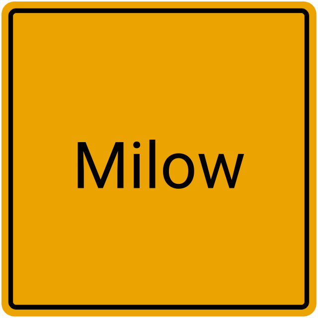 Meldebestätigung Milow