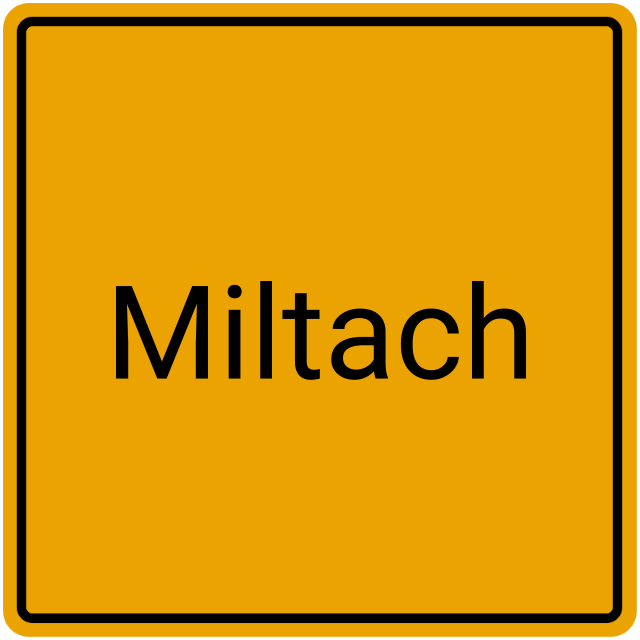 Meldebestätigung Miltach