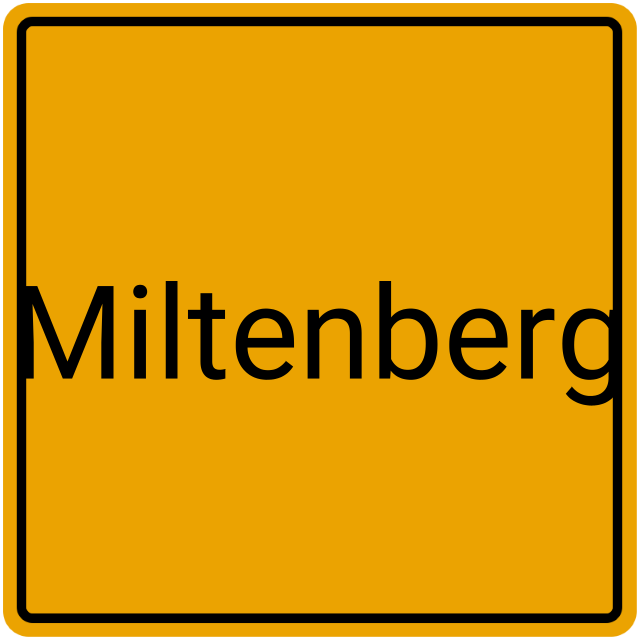 Meldebestätigung Miltenberg
