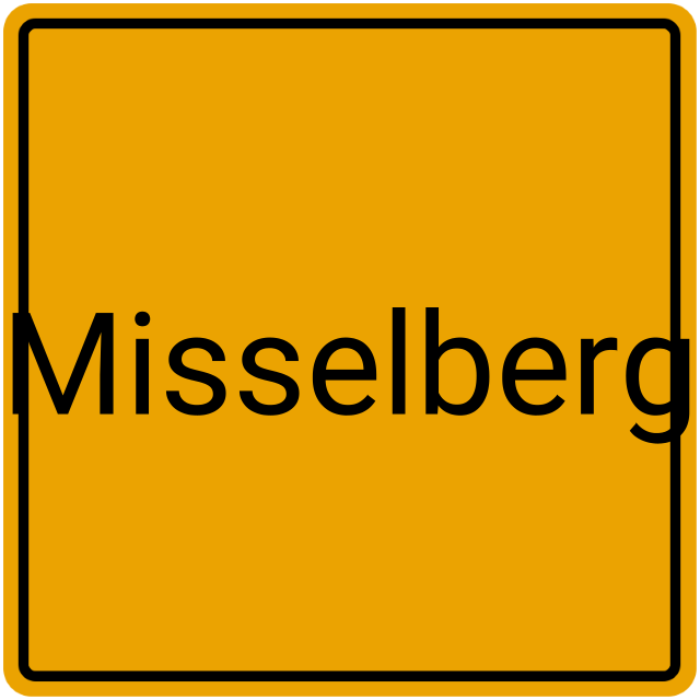 Meldebestätigung Misselberg