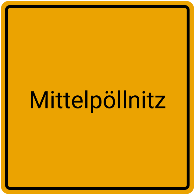 Meldebestätigung Mittelpöllnitz