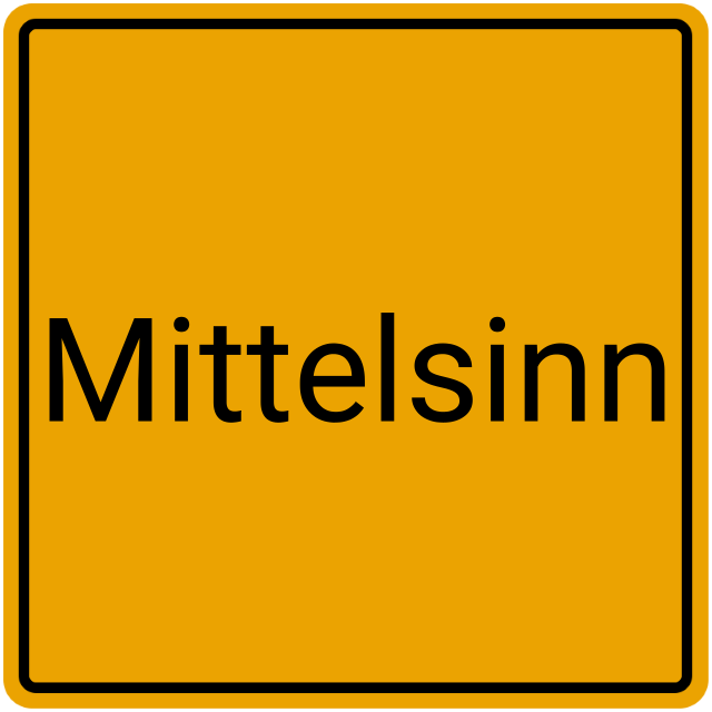 Meldebestätigung Mittelsinn