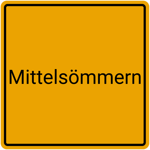 Meldebestätigung Mittelsömmern