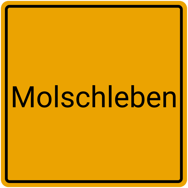 Meldebestätigung Molschleben