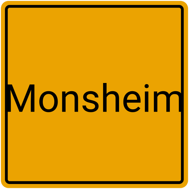 Meldebestätigung Monsheim