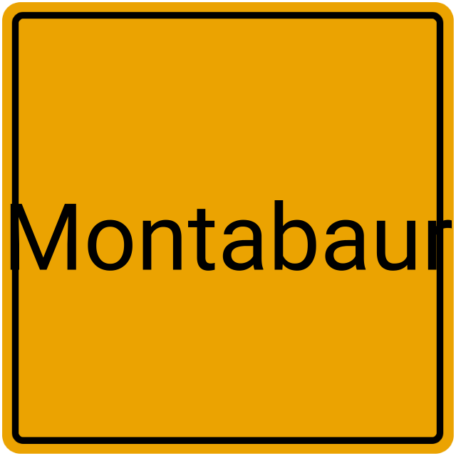 Meldebestätigung Montabaur