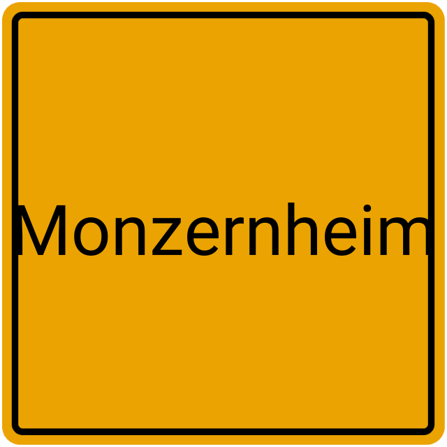 Meldebestätigung Monzernheim