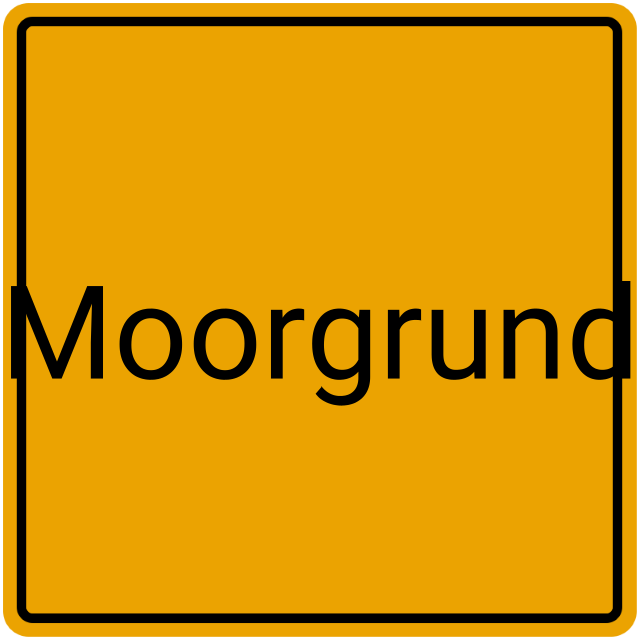 Meldebestätigung Moorgrund