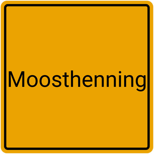 Meldebestätigung Moosthenning