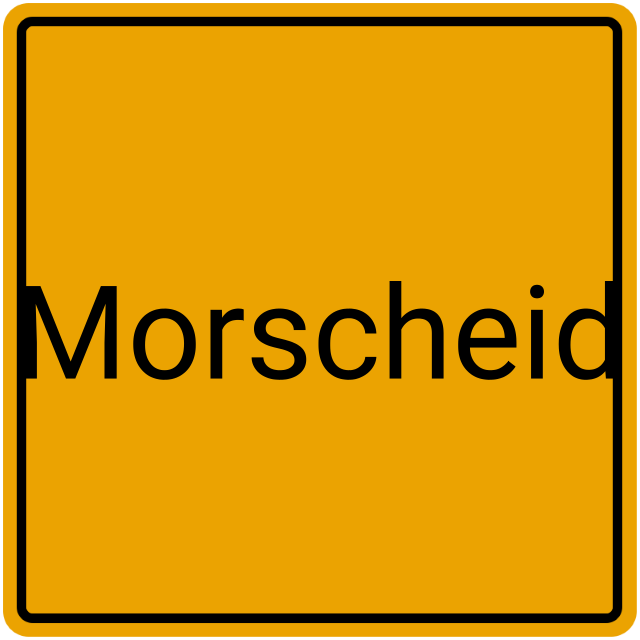 Meldebestätigung Morscheid